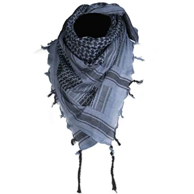Imagen de Mil Tec Bufanda de Moda 12619400, Azul y Negro, Talla única para Hombre
