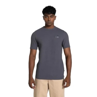 Imagen de Puma ESS Elevated Waffle Camiseta básica, Hombre, Talla: Medium, Galactic gray