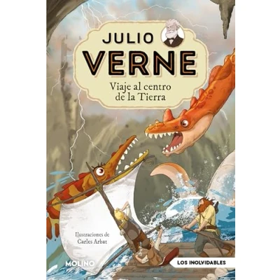 Imagen de Julio Verne Viaje al centro de la Tierra (edición actualizada, ilustrada y adaptada): : (Inolvidables)