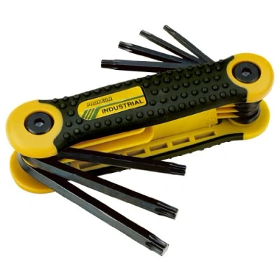 Imagen de PROXXON 23 954 2223954 Juego 9 Llaves Navaja torx TX 40, Rojo, Set de 8 Piezas