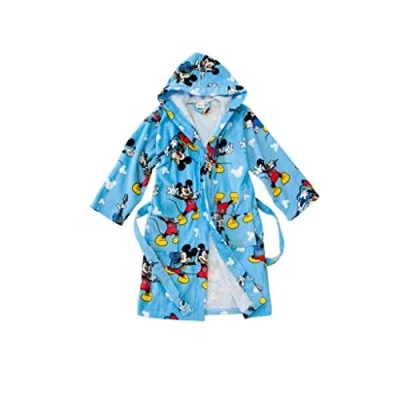 Imagen de Mickey Rock, albornoz con capucha Caleffi