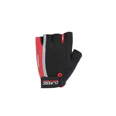 Imagen de Massi Classic Guantes, Deportes y Aire Libre, Blanco/Rojo, XS