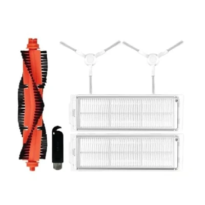 Imagen de INF Accesorios de repuestos para Xiaomi Mi Robot Vacuum Mop 2S/Mop P/Mop Pro/XMSTJQR2S/STYTJ02YM, Cepillo Principal/Filtro HEPA/cepillos Laterales/Herramienta Limpieza