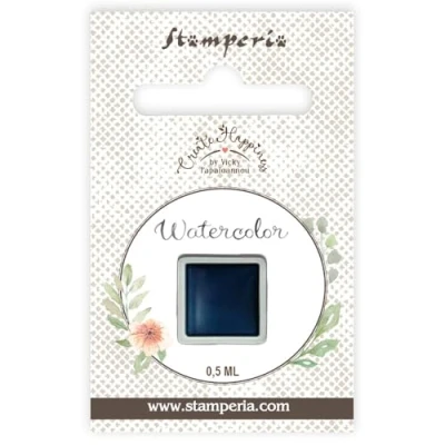 Imagen de Stamperia Recarga de Acuarela, Azul Marino, 0.5 ml