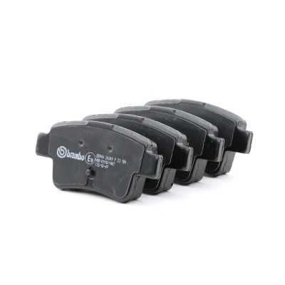 Imagen de BREMBO P 23 104 Juego de pastillas freno excl. contacto avisador desgaste con tornillos pinza accesorios