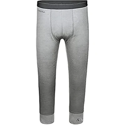 Imagen de Schöffel Pantalones Cortos Deportivos de Merino para Hombre, Talla M, Calzoncillos Largos Que regulan la Temperatura, Mallas térmicas Transpirables en Longitud 3/4