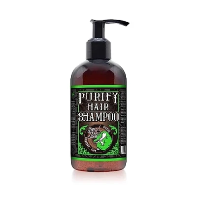 Imagen de HEY JOE! Champu Anticaspa Hombre para Cabello Purify Hair Shampoo Cabellos con Caspa Piroctone Olamine y Aromas de Menta Melón Ácido Botella 250 ml