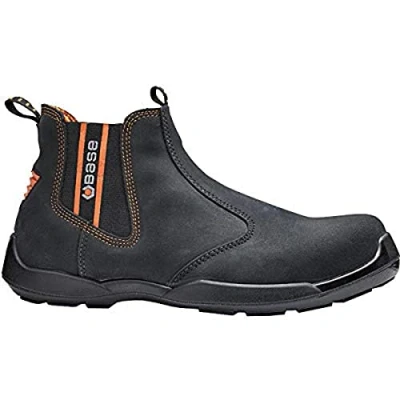 Imagen de BASE Protection, DEALER Bota de Seguridad para Hombres, Negro y Naranja, Talla 40 EU (BAS B652 65)