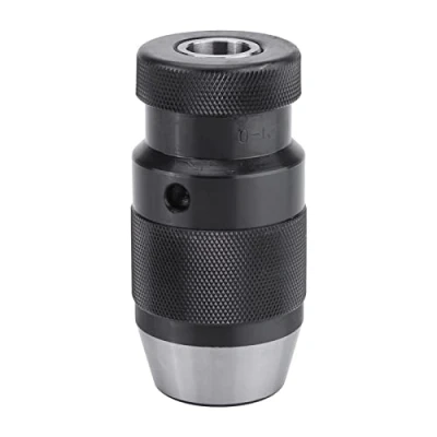 Imagen de TKSE Portabrocas sin llave, 1pc 0 13mm 1/2 &quot;Acero Autoapriete B16 llave para Taladros Tornos de fresado y herramientas manuales eléctricas
