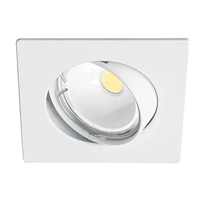 Imagen de wonderlamp W E000009 Basic Foco empotrable redondo, color blanco