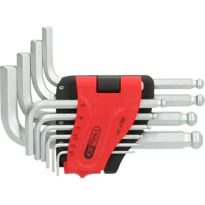 Imagen de KS TOOLS 151.4780 Juego de atornilladores acodados Acero para herramientas