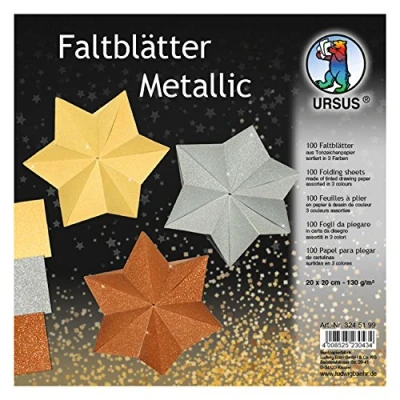Imagen de Ursus Plegable hojas 100 de papel dibujo (130 g/m² , color, modelo surtido