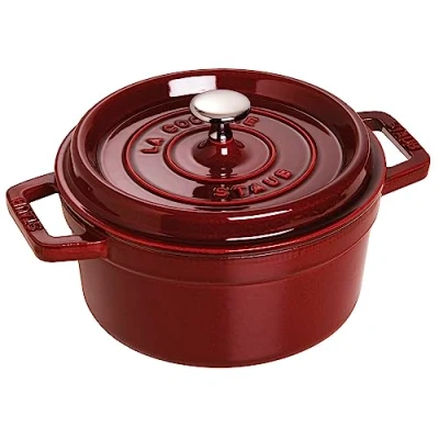 Imagen de STAUB Cacerola/Cocotte de Hierro Fundido, 22 cm Diámetro, 2,6 L, Granadina