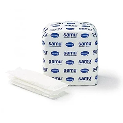 Imagen de Samu: Compresas Postparto Maxi Plus; Absorve la humedad rápida y completamente; Intervenciones Quirúrgicas Ginecológicas; 56 Unidades