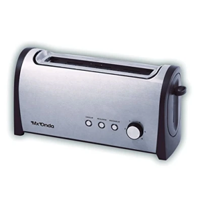 Imagen de MX Onda TC2215 Tostador, Boca Ancha, 1000 W, Acero Inoxidable, Negro