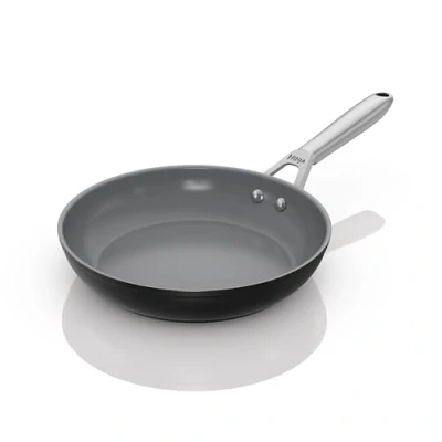Imagen de Ninja ZEROSTICK Ceramic Pro Sartén de 24 cm, resistente a los arañazos, fabricada sin PTFE, compatible con todos fuegos, color negro, CW30024UK