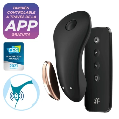 Imagen de Bragas Con Vibrador Controlado Por Aplicación Satisfyer Little Secret