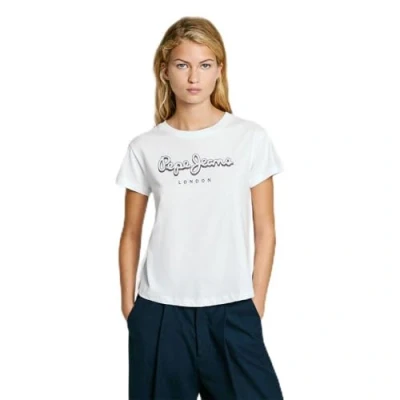 Imagen de Pepe Jeans GAIA Camiseta estampada, Mujer, Talla: Small, White