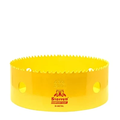 Imagen de Starrett 63FCH127 Corona perforadora (127 mm) color amarillo