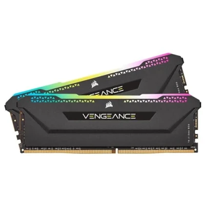 Imagen de CORSAIR Vengeance RGB Pro SL 16GB (2x8GB) DDR4 3600 (PC4 28800) C18 1.35V Módulos de Memoria Alto Rendimiento Optimizados para AMD Ryzen Negro