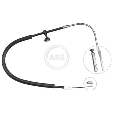 Imagen de A.B.S. K13992 Cable de Freno Mano 1152 Discos MERCEDES BENZ: Clase C Berlina