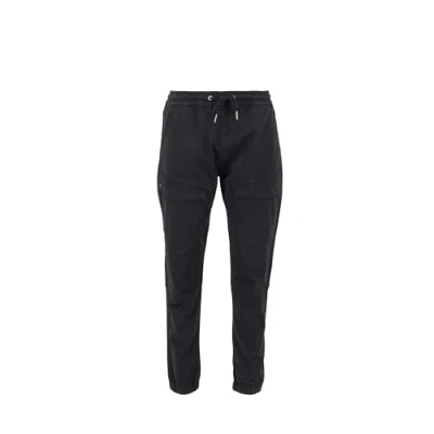 Imagen de Alpha Industries Pantalones de chándal Hidden Cargo Jogger para Hombre Black