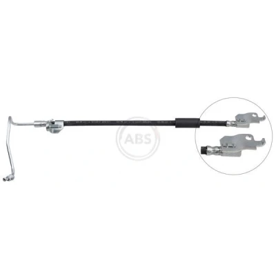 Imagen de A.B.S. SL 3702 Latiguillos de Freno 610 INN M10x 1.0