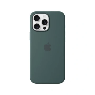 Imagen de Apple Funda de silicona con MagSafe para iPhone 16 Pro Max, Verde lago