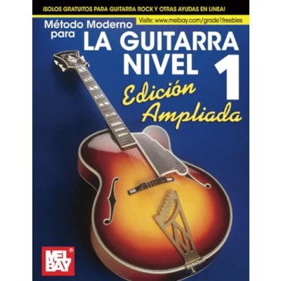 Imagen de Metodo de Guitarra Moderna Grado 1, Edicion Expandida, Espanol