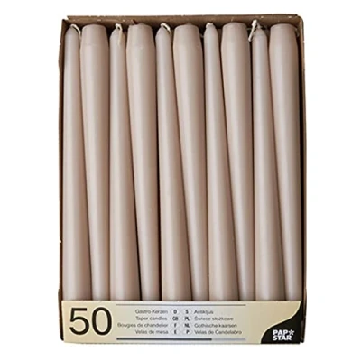 Imagen de PAPSTAR 50 velas de 2,2 cm diámetro, 25 polvo