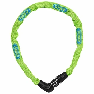 Imagen de ABUS Uni, candado de bicicleta, verde (lima), 75 cm
