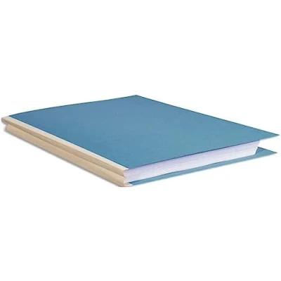 Imagen de Exacompta 770010E Lote de 25 Subcarpetas con Fuelle Tela Forever® 320, Color Azul