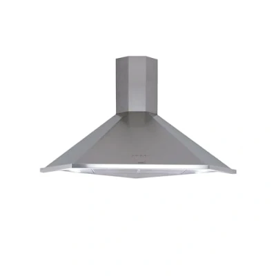 Imagen de Cata Campana Extractora de Cocina Modelo ANGOLO 3 Niveles Extracción Ancho 100 cm Decorativa para Esquina Acabado en Acero Inoxidable Clase Eficiencia Energética A