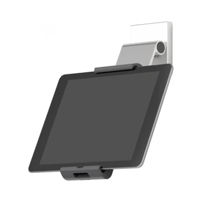 Imagen de Durable 893523 Soporte de TABLET para pared con brazo móvil HOLDER WALL PRO (para tablets 7 13 pulgadas, giratorio 360 grados dispositivo antirrobo) plata/antracita