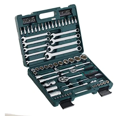 Imagen de Mannesmann M29112 82 piezas Juego de llaves vaso 1/4&quot;+1/2&quot;