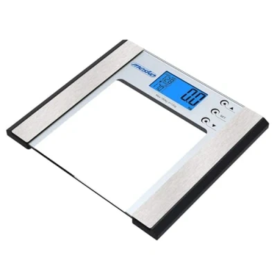 Imagen de Báscula De Baño Digital, Análisis Corporal, Imc, Vidrio Templado Y Acero Inoxidable, Medición Hasta 180kg Mesko Ms8146