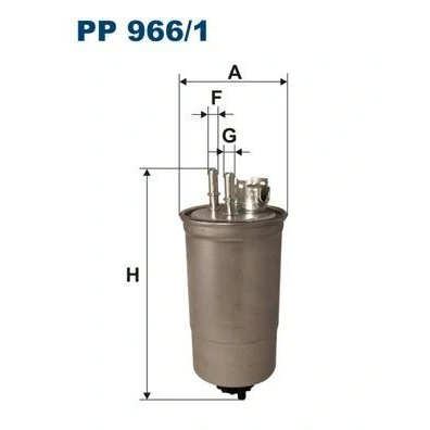 Imagen de FILTRON PP 966/1 Filtro Combustible de tubería 8 FIAT: Marea Berlina, Weekend
