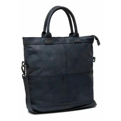 Imagen de The Chesterfield Brand Leather Shopper Navy Ontario