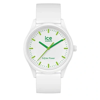 Imagen de ICE Watch solar power Nature Reloj blanco para Hombre (Unisex) con Correa de silicona 017762 (Medium)