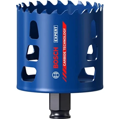 Imagen de Bosch Professional 1 x Sierras de corona Expert Tough Material, para Madera con metal, 70 mm, Accesorios Taladro impacto rotativo