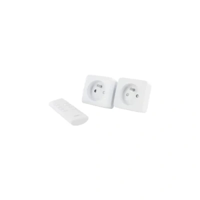 Imagen de Kit de 2 mini enchufes On/Off y mando a distancia