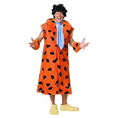 Imagen de Rubbies Disfraz de Picapiedra para hombre, talla XL (888436XL)