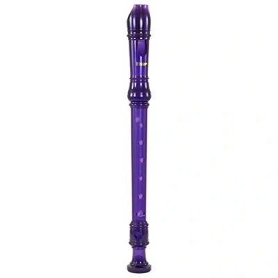 Imagen de Flauta dulce (soprano) de Recorder Workshop 301TBL, Transparent Purple