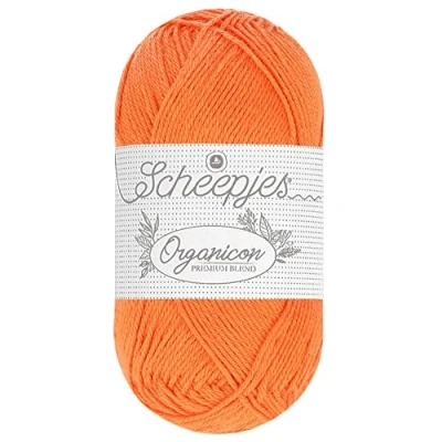 Imagen de Scheepjes 224 Profundo Mandarina Organicon Hilo 1x50g