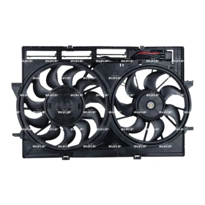 Imagen de NRF 470015 Ventilador de radiador 12 con bastidor (armazón) AUDI: A5 B8 Coupé, A4 Berlina, Allroad