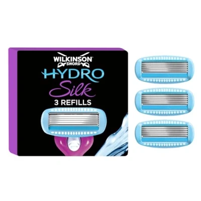Imagen de Wilkinson Sword MASZYNKI i WKŁADY SYSTEMOWE HYDRO SILK /3 wkl