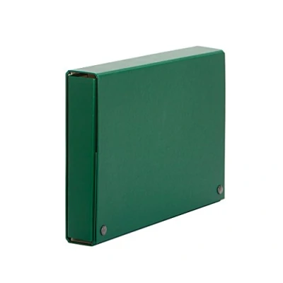 Imagen de PARDO 963004 Carpeta proyectos lomo 30 cierre broches, color verde