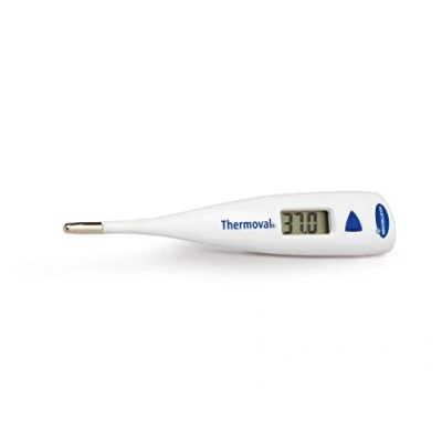 Imagen de Thermoval Standard, Termómetro Digital Rápido, Ideal para Medir la Fiebre en Casa, Axila, Medición Rápida y Precisa, Permite Vía Oral, Axilar o Rectal, Color Blanco