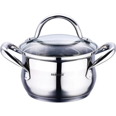 Imagen de Bergner Gourmet Cacerola, 20 x 11,5 cm, acero inoxidable