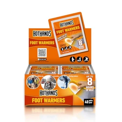 Imagen de Hot hands Calentadores de pies (paquete 40 unidades)